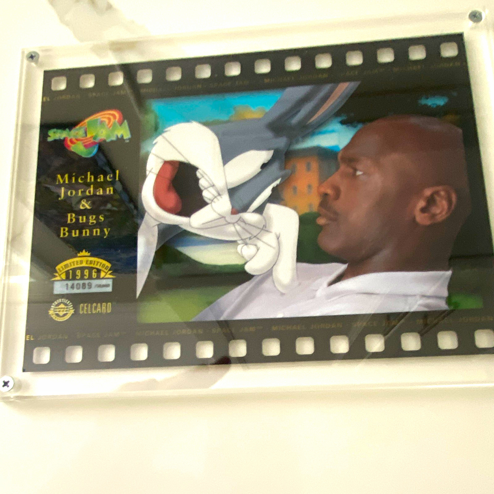 Upper Deck Space Jam Michael Jordan & Bugs Bunny Limited 14089/30000