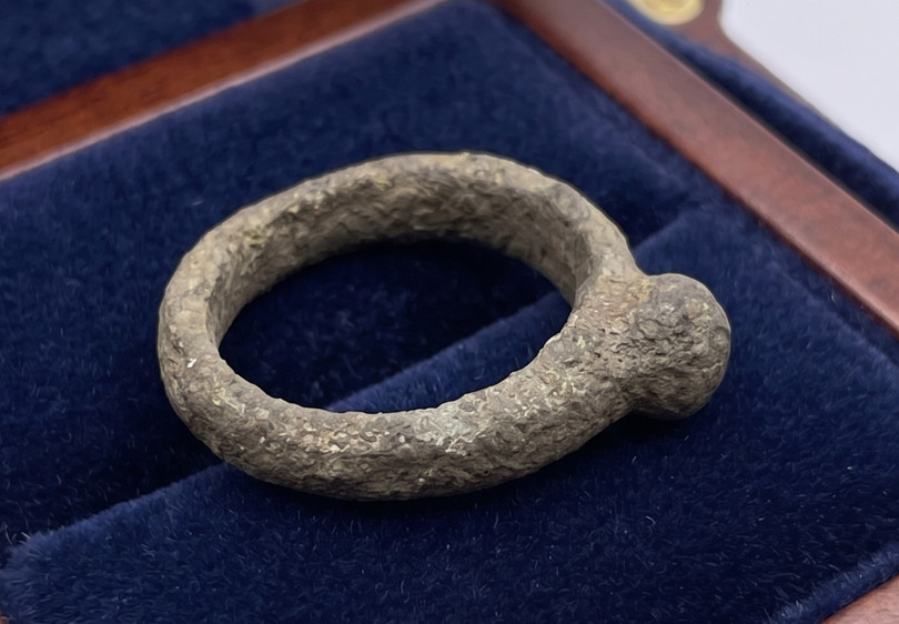 Ancient Rome Early Alchemy Ring Historic Treasure Money Wealth Millionaire RARE