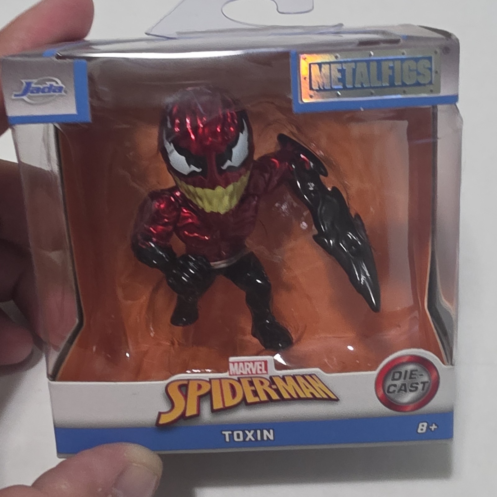 Jada Metalfigs Marvel Spider-Man Toxin Metallic Die-Cast Metal Figure #85139
