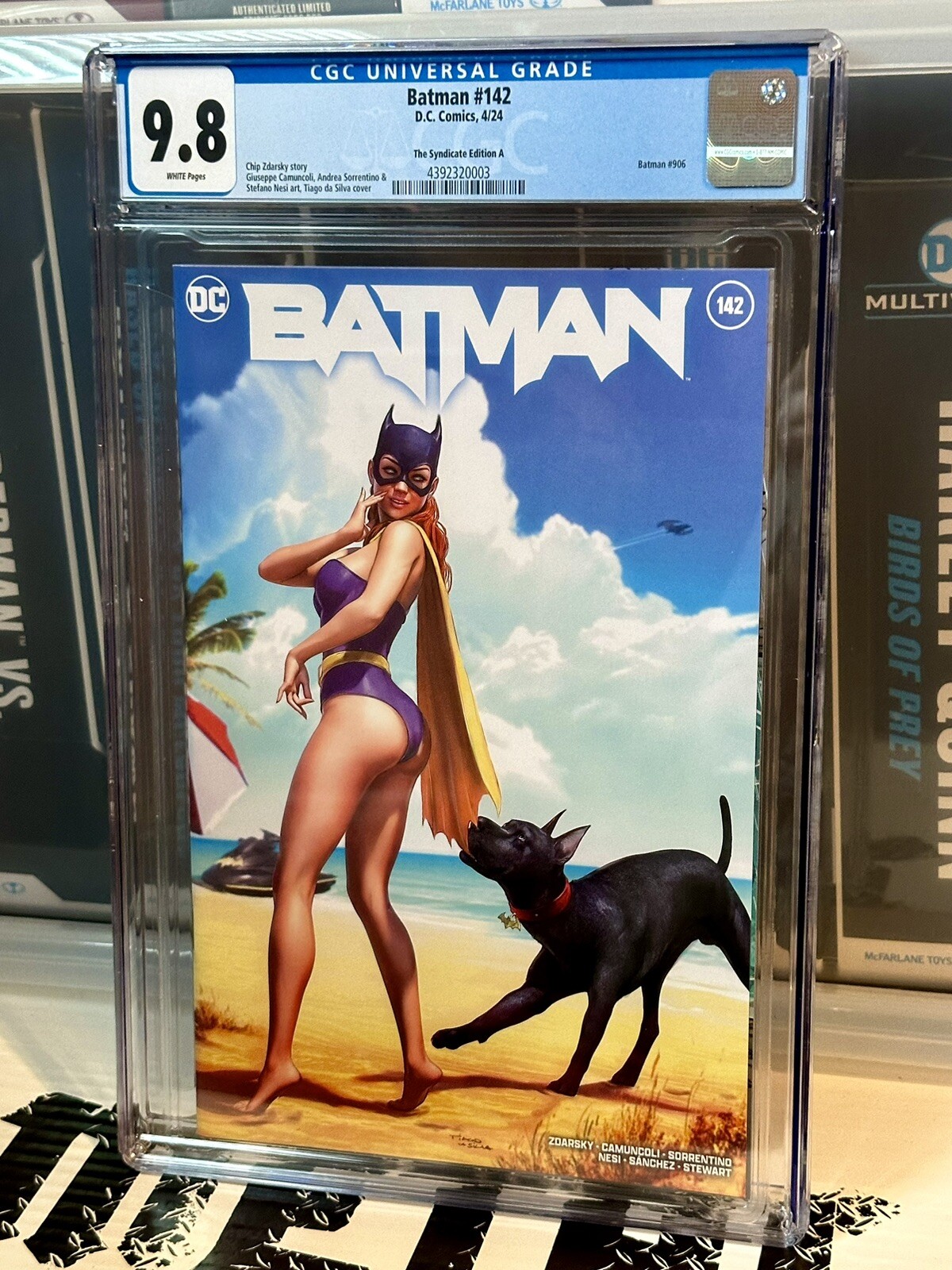 Batman #142 CGC 9.8 Tiago Da Silva Coppertone Homage Variant Cover LE /3000 New