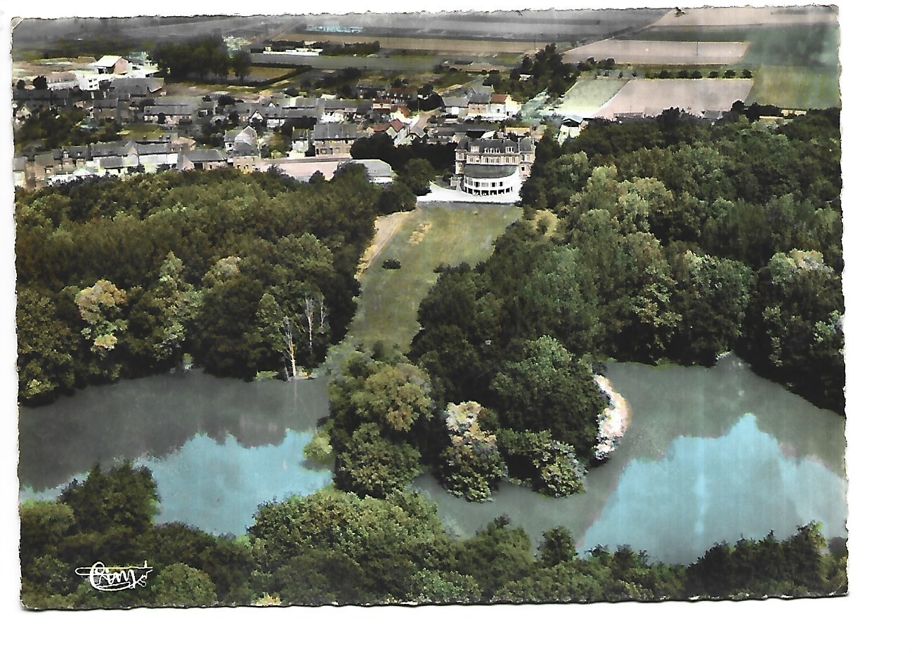 62 SAINT LAURENT BLANGY MINER\'S REST HOME AERIAL VIEW