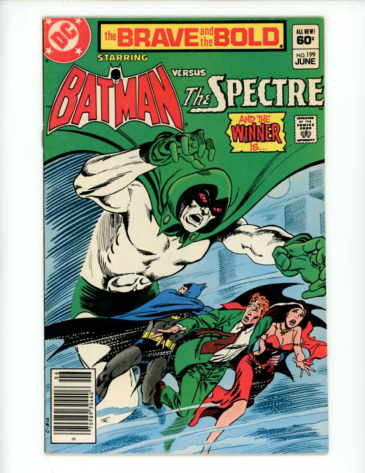 Brave and Bold #199 Comic Book 1983 FN+ Mike Jim Aparo DC Batman