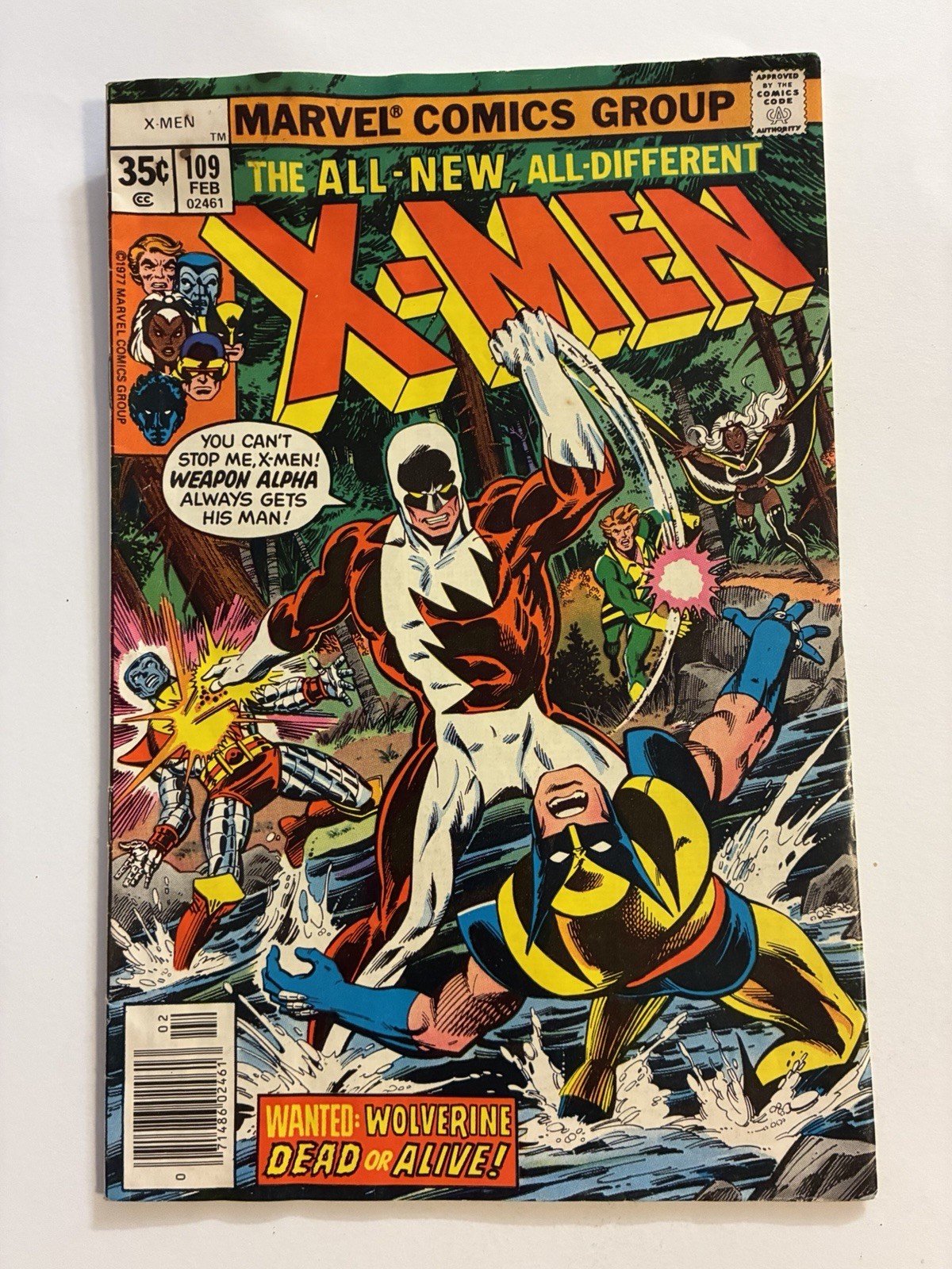Marvel Comics Group X-Men #109 1977