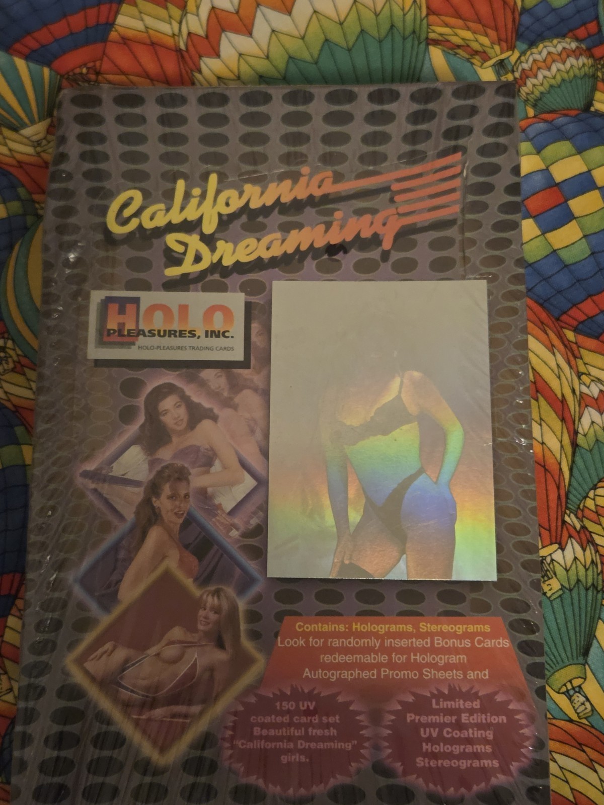  CALIFORNIA DREAMING LIMITED EDITION HOLO TRADING CARDS - READ DESCRIPTION