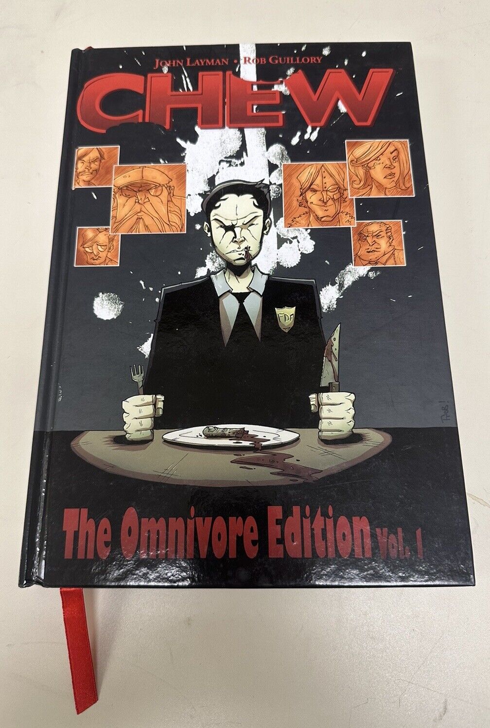 Chew Omnivore Edition Vol 1 First Print Hardcover Image John Layman Rob Guillory