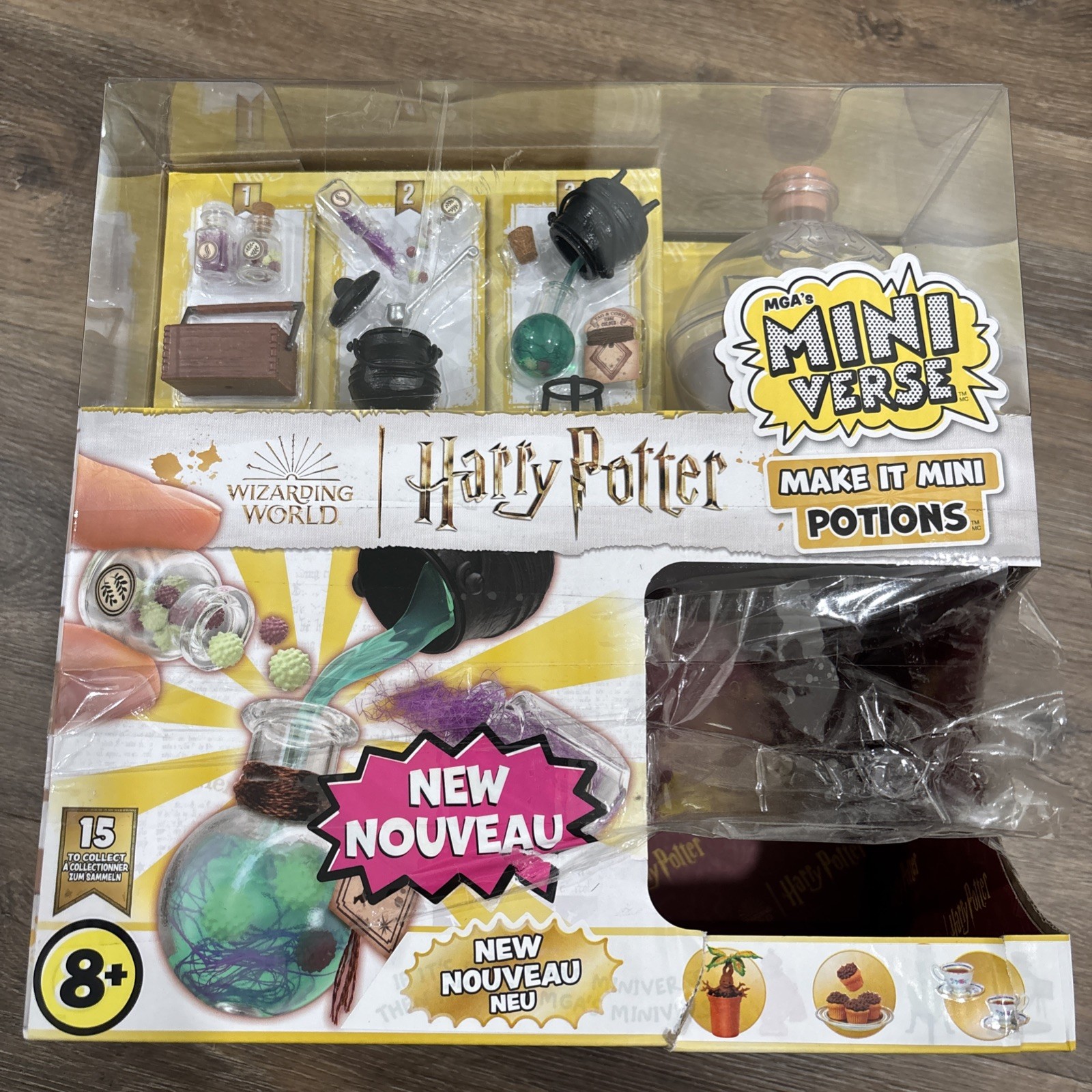  new damage Miniverse Make It Mini POTIONS Harry Potter Ball MGA 12 Pack Display