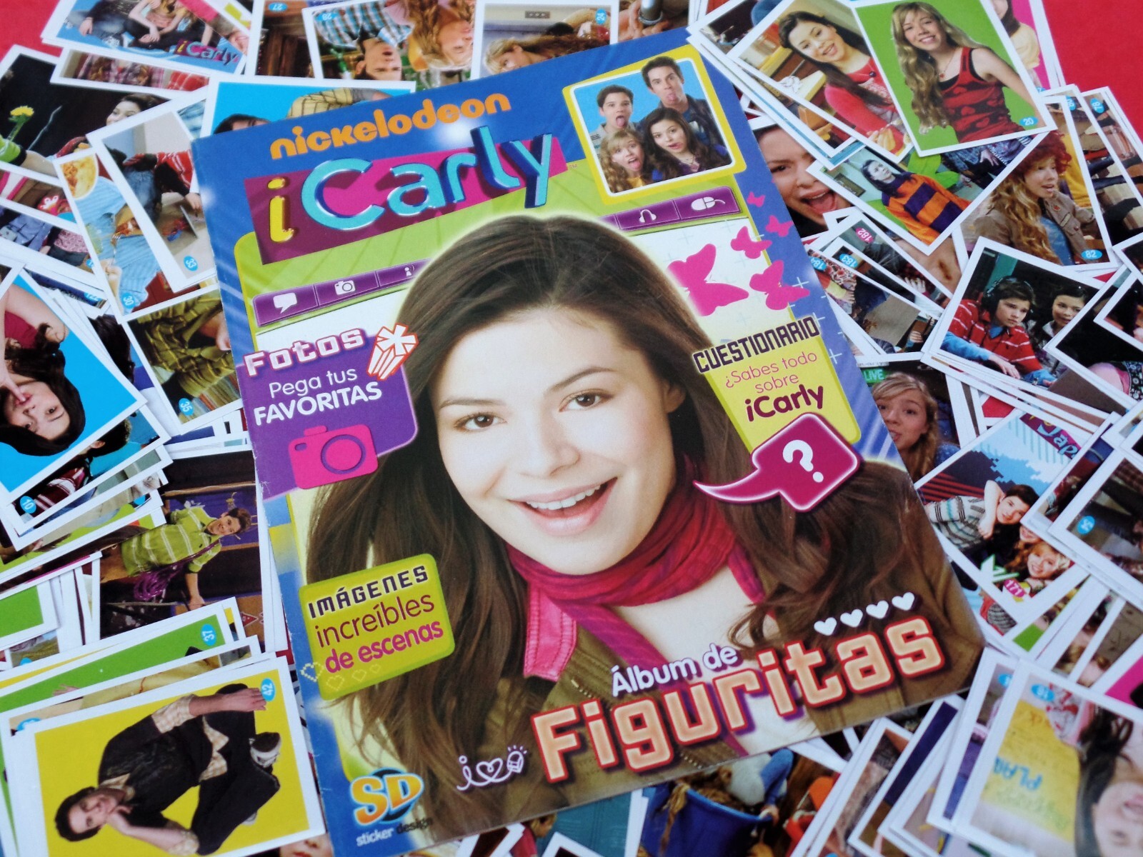 I Carly Nickelodeon all the cards to complete the Album Plus 50 Closed Packs I Carly Nickelodeon all the cards to complete the Album Plus 50 Closed Packs