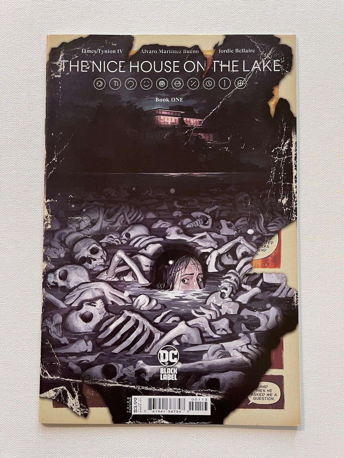 The Nice House On The Lake #1 Tynion DC Black Label 3rd Print Variant F NMM 2021