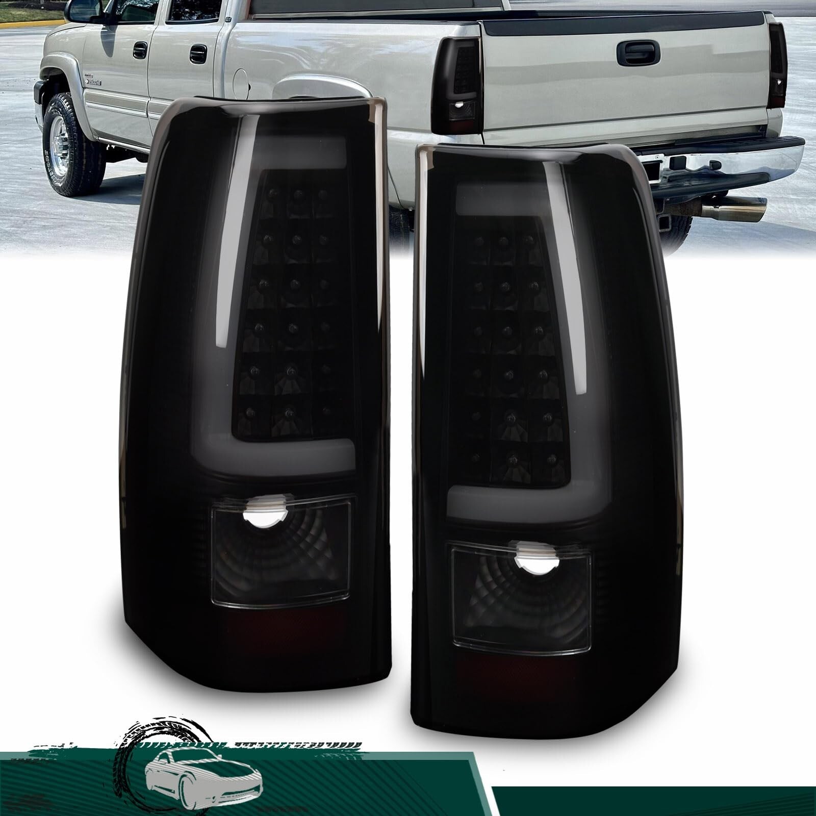 Tail Light Pair Assembly Compatible with 2003 2004 2005 2006 Chevy Silverado ... Tail Light Pair Assembly Compatible with 2003 2004 2005 2006 Chevy Silverado ...