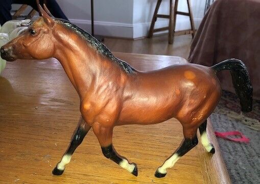 Breyer Horse Morganglanz Chestnut #59 Mold Vintage 1980s Original Toy Figure