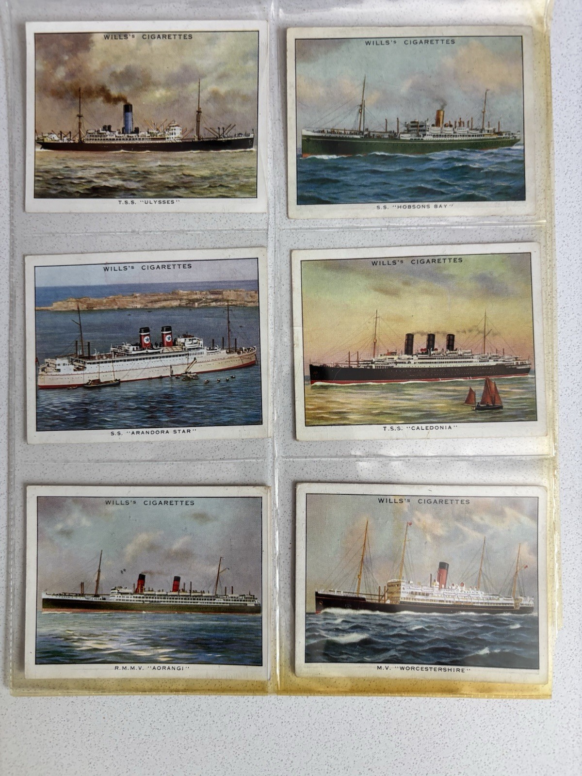 Wills Cigarette Cards Famous British Liners 1st Series 1934 Complete Set of 30 Wills Cigarette Cards Famous British Liners 1st Series 1934 Complete Set of 30