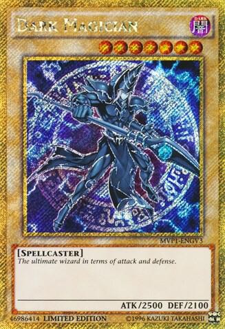 Dark Magician MVP1-ENGV3 Gold Secret Rare 1st Ed
