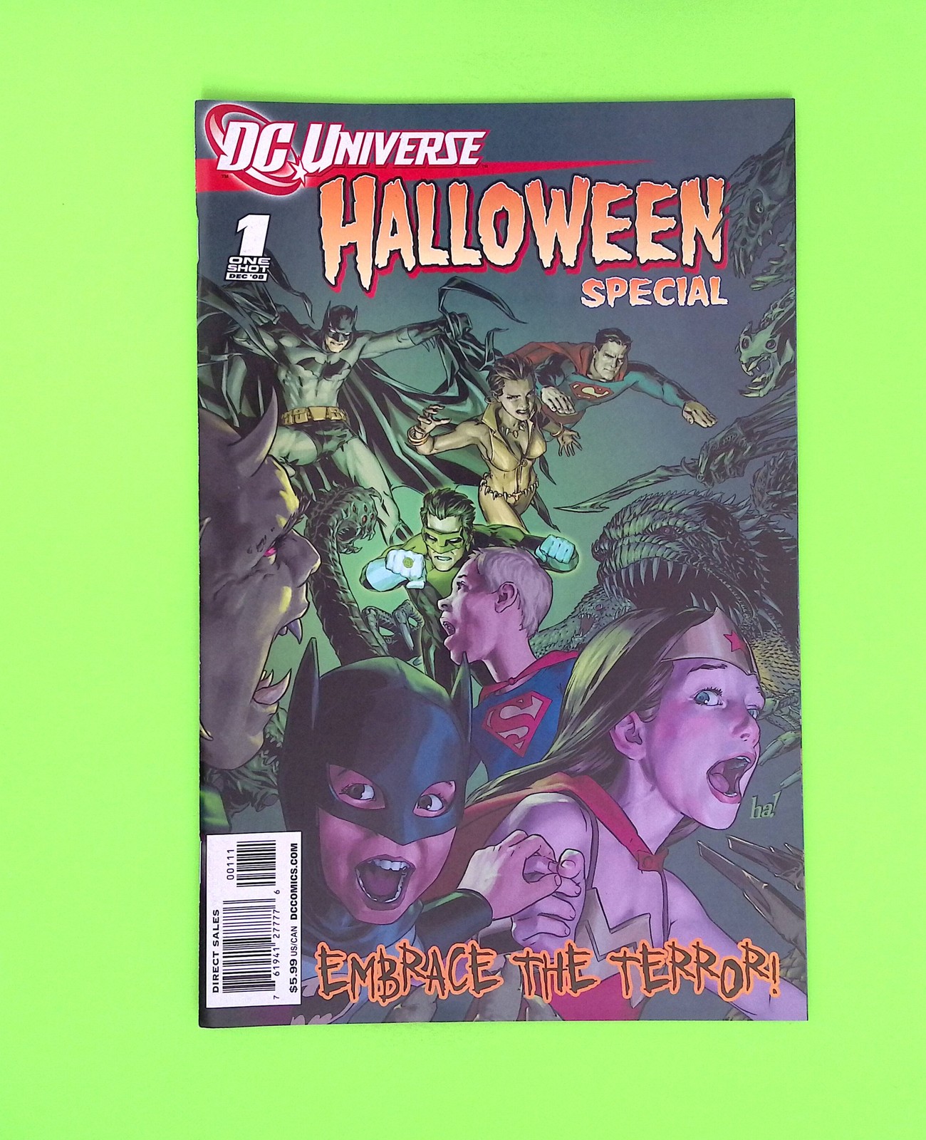DCU Halloween Special #2008 One-Shots 2008 DC Comics Higher Grade B140-3