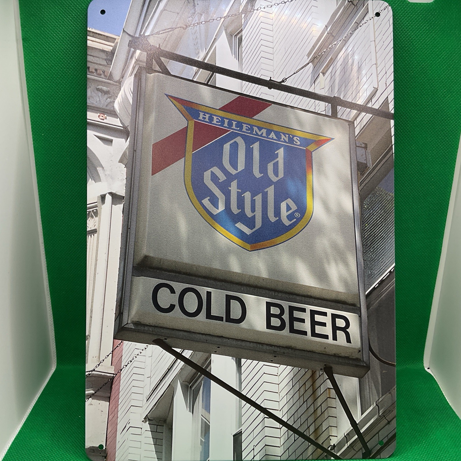 Old Style-Cold Beer-Metal Sign for Bar/Man Cave/Garage/Game Room/Office