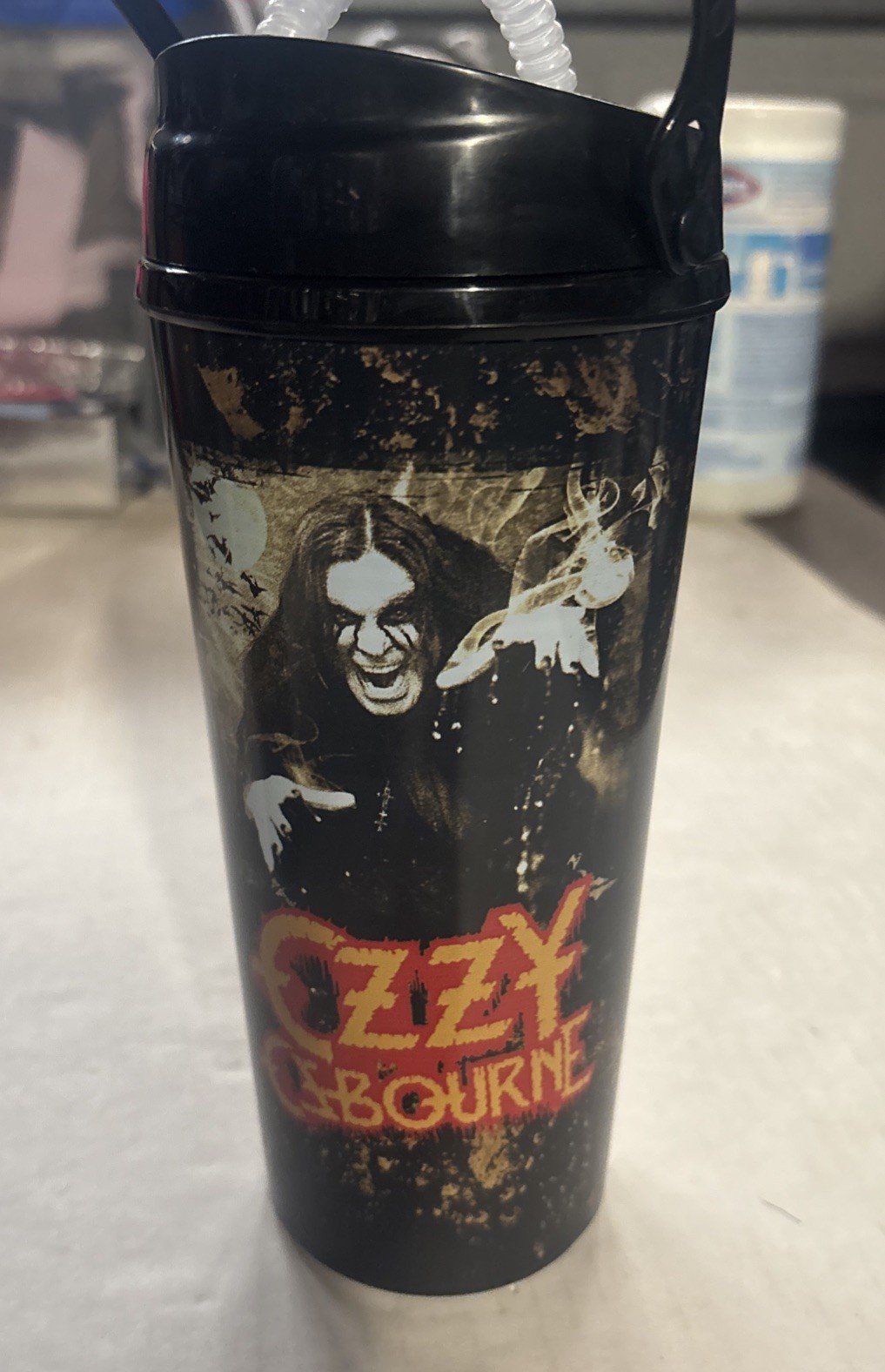 UNIVERSAL STUDIOS HHN 2026 Halloween Horror Nights Ozzy Osbourne Souvenir Cup UNIVERSAL STUDIOS HHN 2026 Halloween Horror Nights Ozzy Osbourne Souvenir Cup