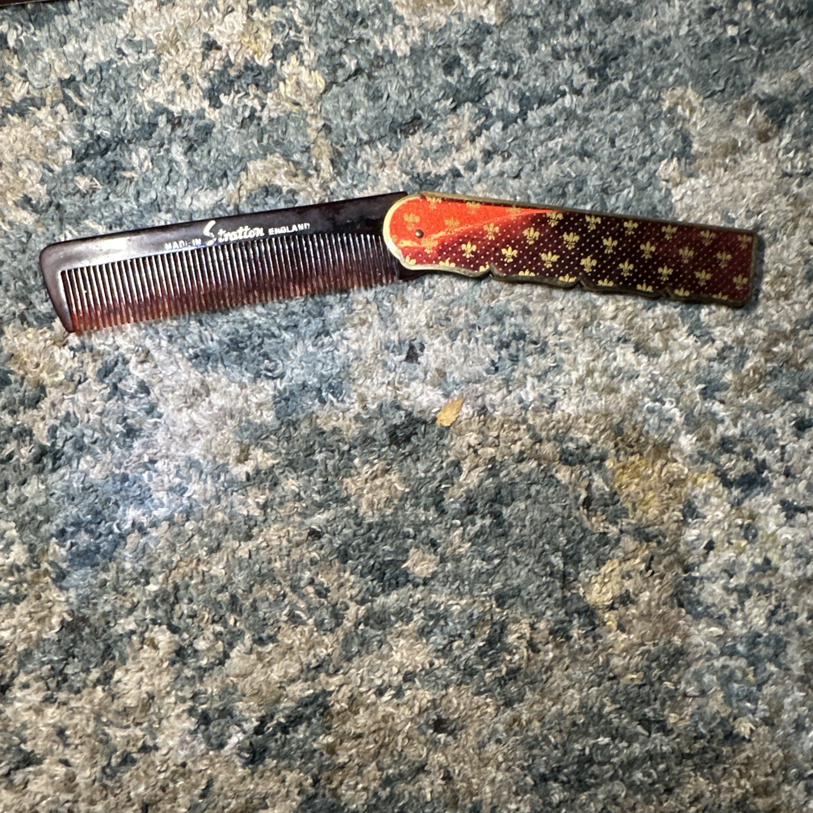 Stratton folding Comb Mad In England Vintage Stratton folding Comb Mad In England Vintage