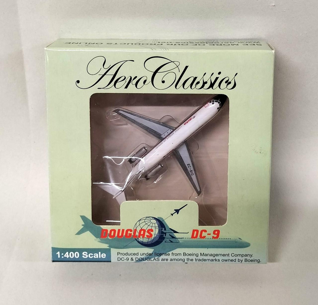 AEROCLASSICS 1/400 scale DOUGLAS DC-9-30 Iberia EC-BIG