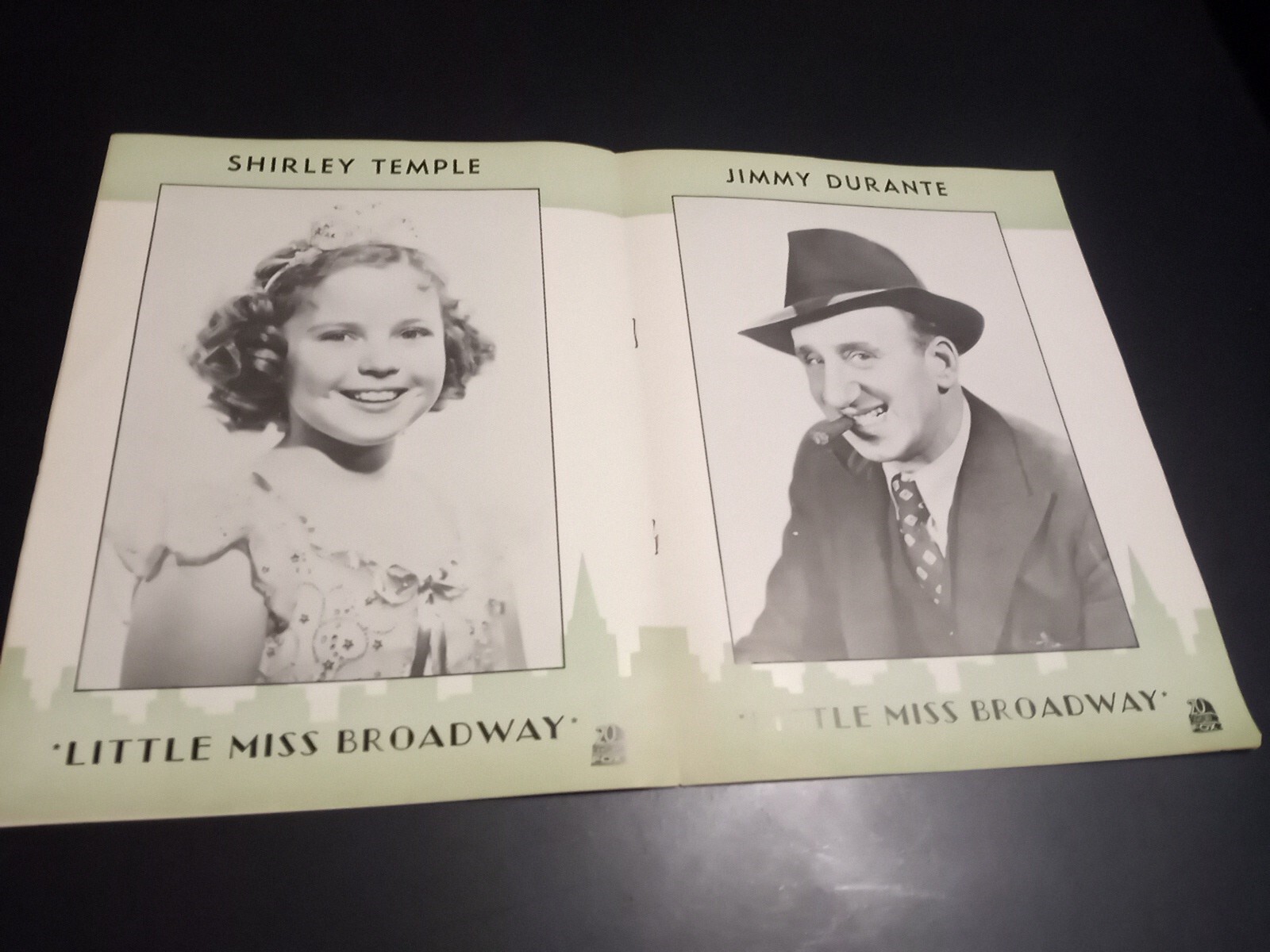 Hollywood Reporter 7 29 1938 Shirley Temple Jimmy Durante Little Miss Broadway
