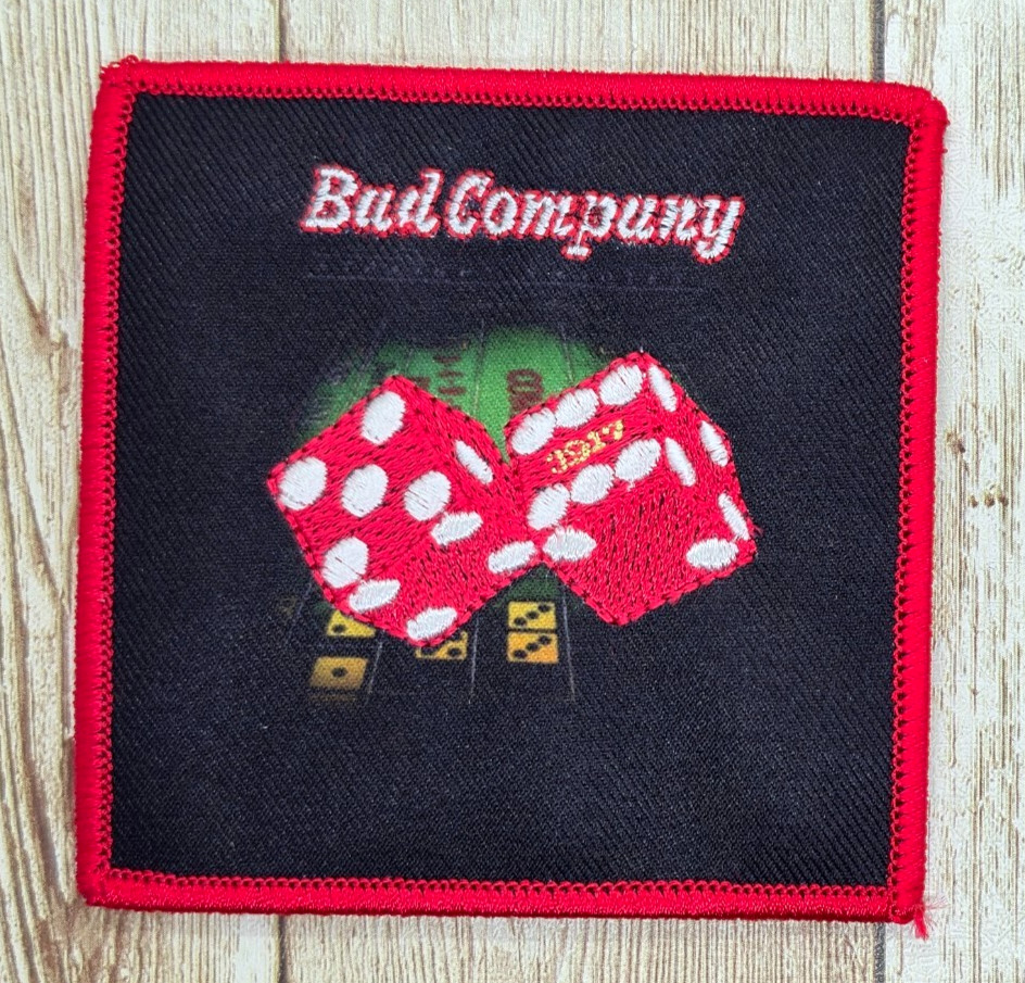 Bad Company Straight Shooter Sew-On Iron-On Embroidered Patch 3 1/4\