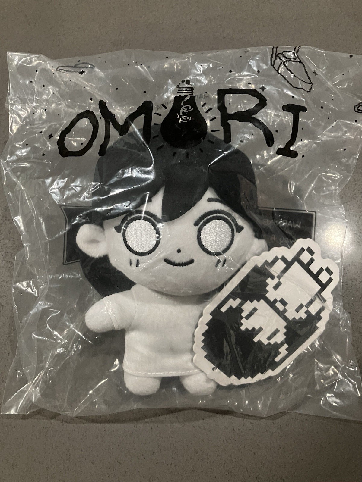 OMOCAT Omori Faraway Town Mari Plush Official Authentic NEW SEALED IN HAND OMOCAT Omori Faraway Town Mari Plush Official Authentic NEW SEALED IN HAND