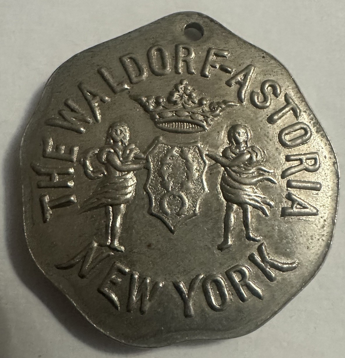 The Waldorf Astoria 301 Park Ave (btwn. 49th & 50th) New York Hotel Room Key Fob The Waldorf Astoria 301 Park Ave (btwn. 49th & 50th) New York Hotel Room Key Fob