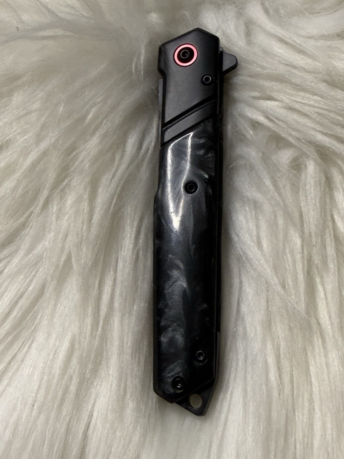 Sigma Ball Bearing Smoked Black Handle Pocket Knife
