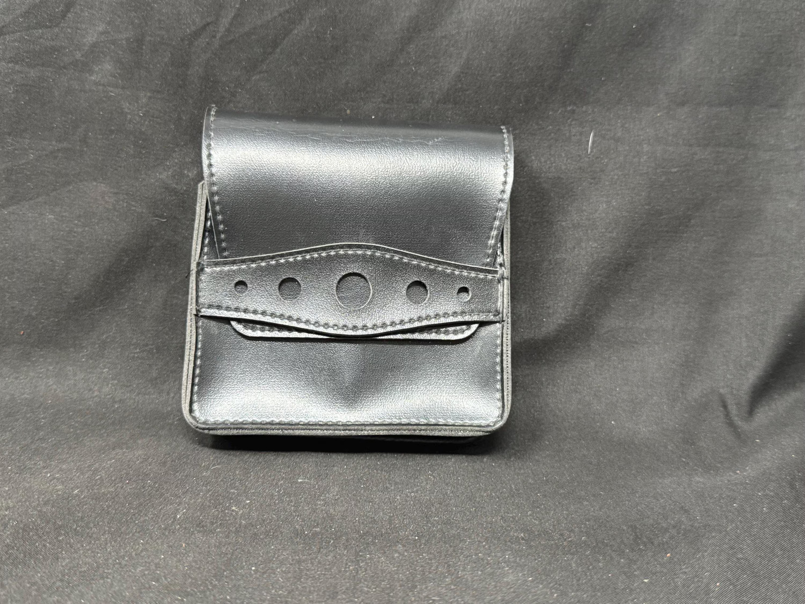 Vintage DERESO Genuine Leather 4-Cigar Case | German Offenbach Craftsmanship