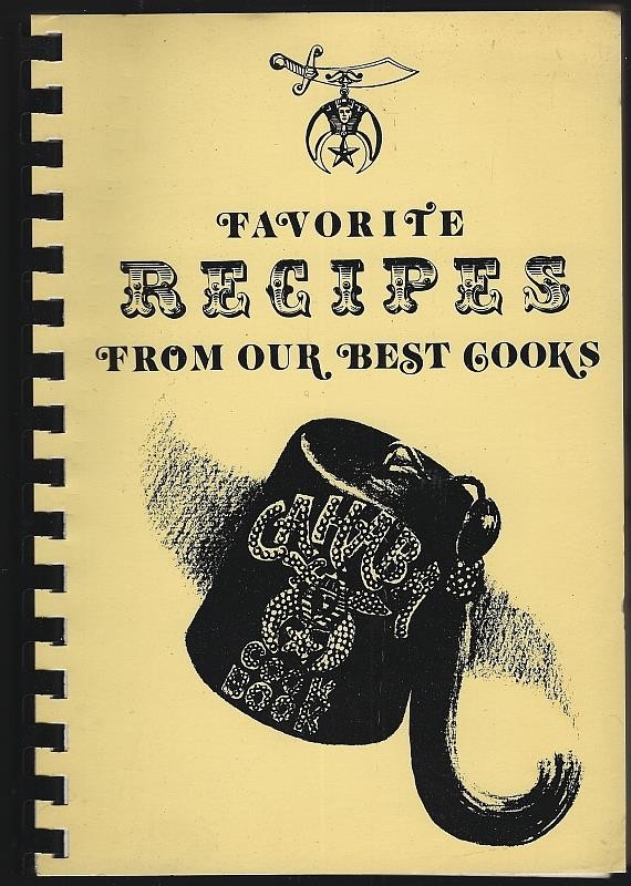 Favorite Recipes Our Best Cooks Cahaba Temple Huntsville Alabama 1982 Cookbook