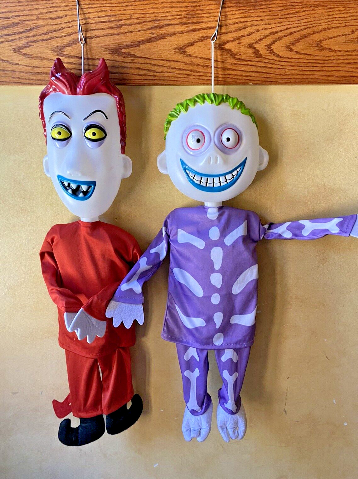 Disney Nightmare Before Christmas Lock & Barrel LED Blow Mold Set Halloween