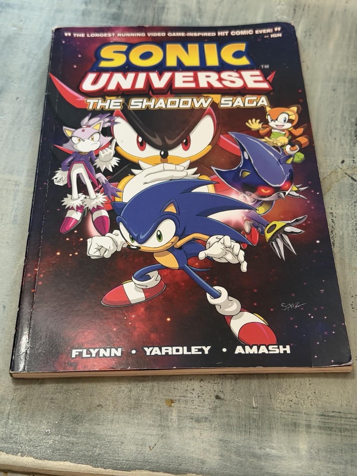 Sonic Universe Vol. 1 The Shadow Saga Archie Comics Flynn Yardley 2013