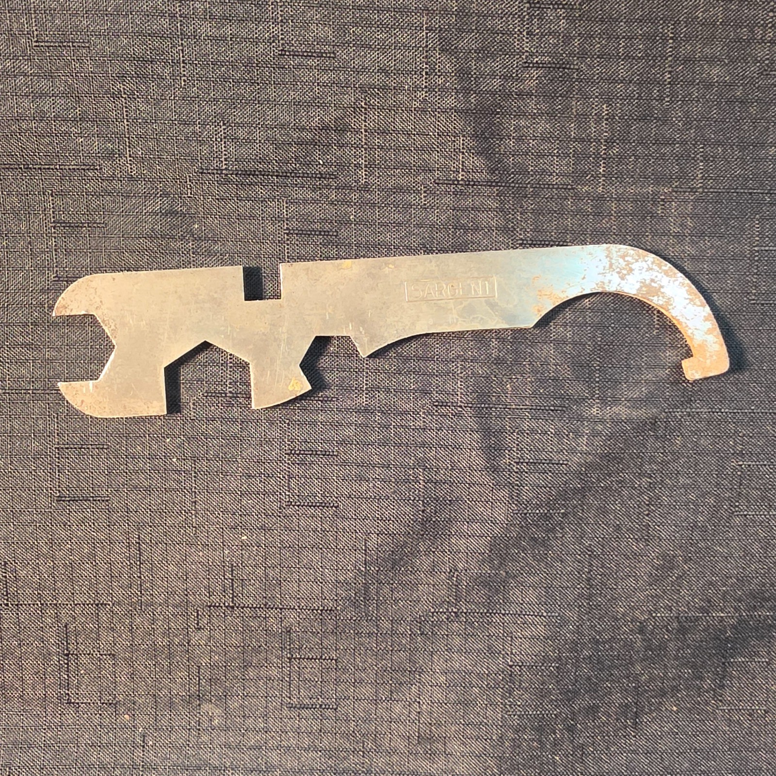 Vintage Sargent Lock Spanner Wrench Commercial Door Hardware Tool 6.75 Inch