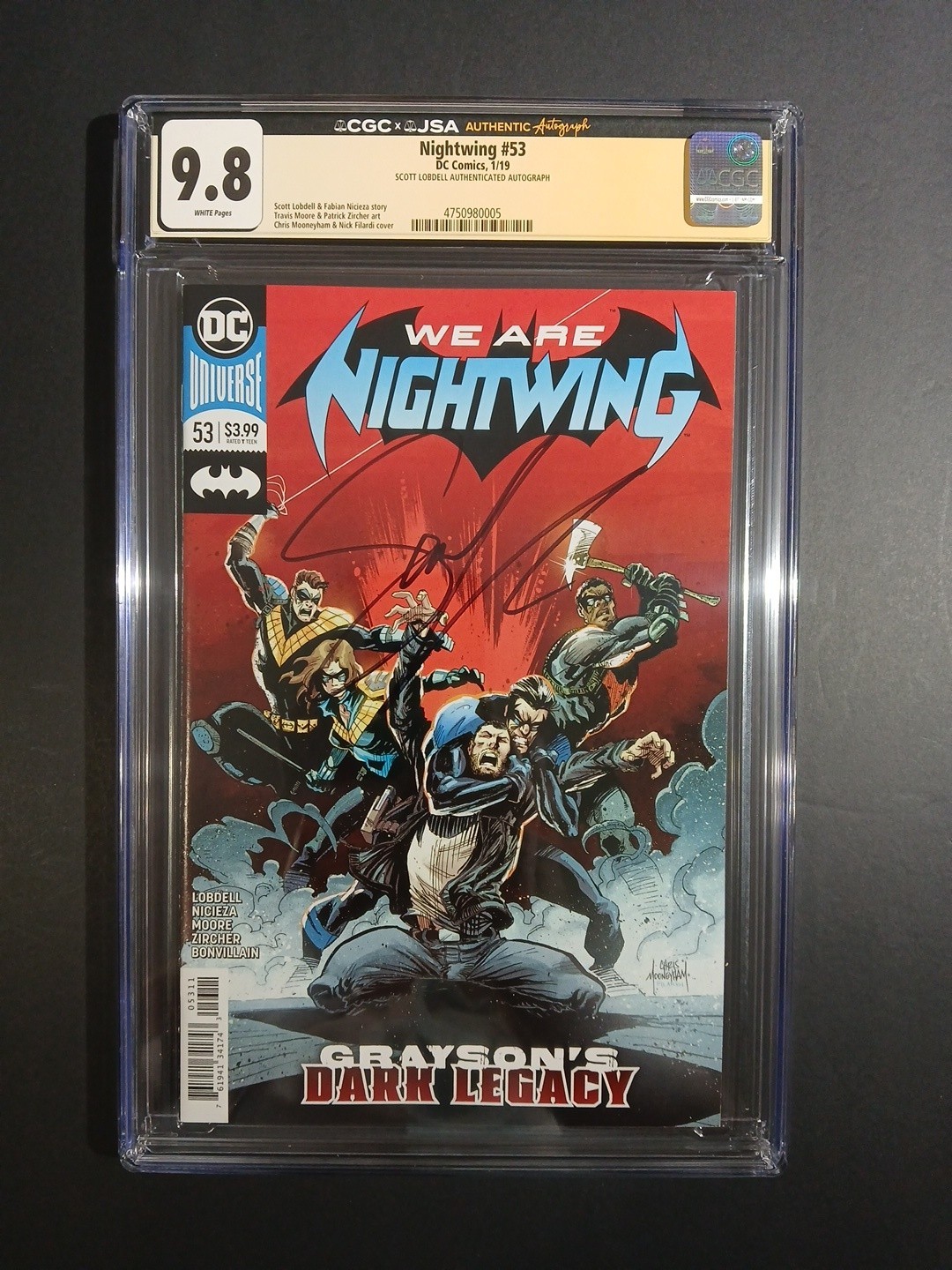 CGC Graded JSA Authenticated Autographed Comic Book