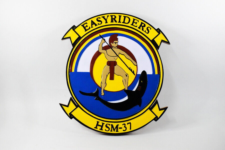 HSM-37 Easy Riders Plaque