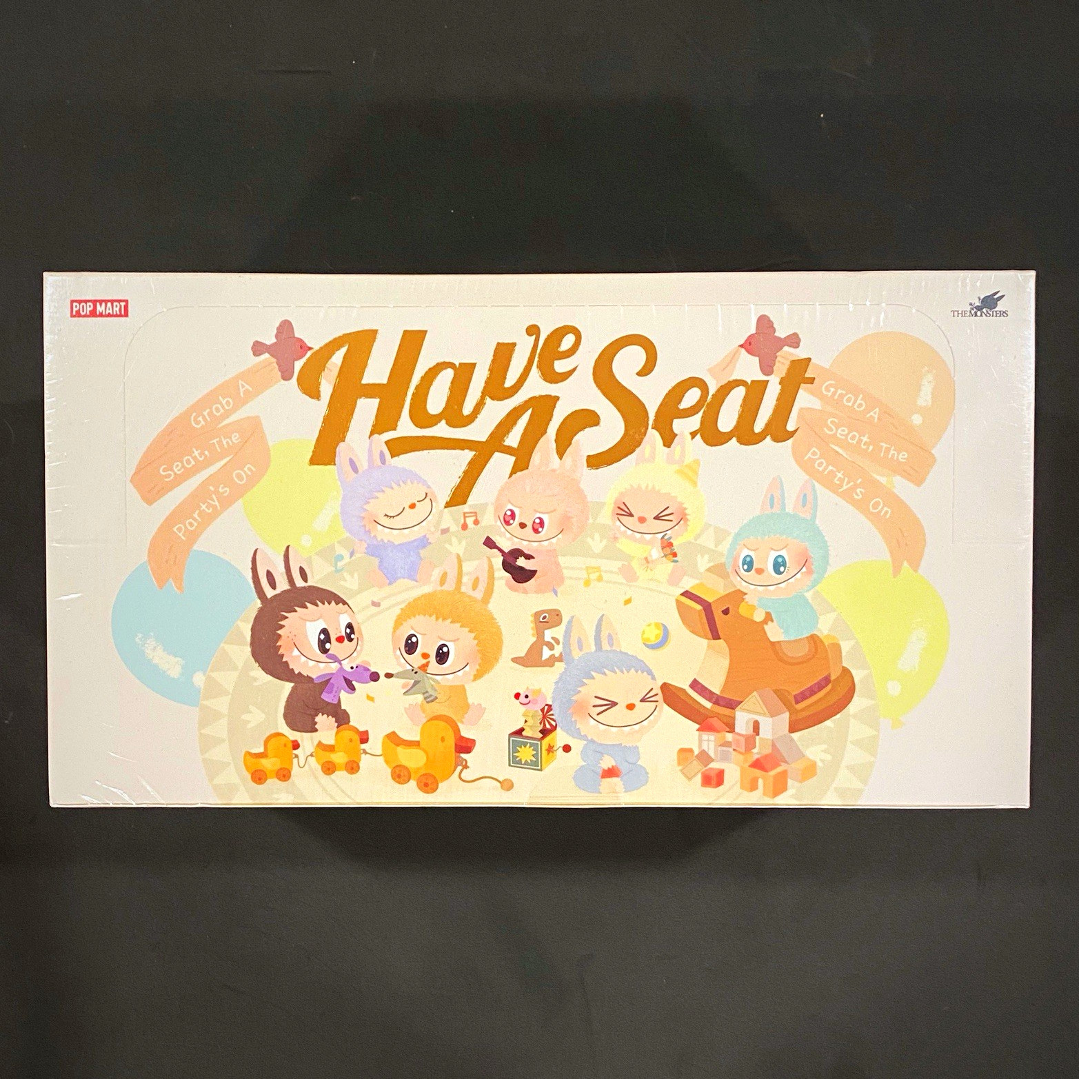 POP MART THE MONSTERS Have a Seat Sealed Blind Box Case Unopened Labubu sealed