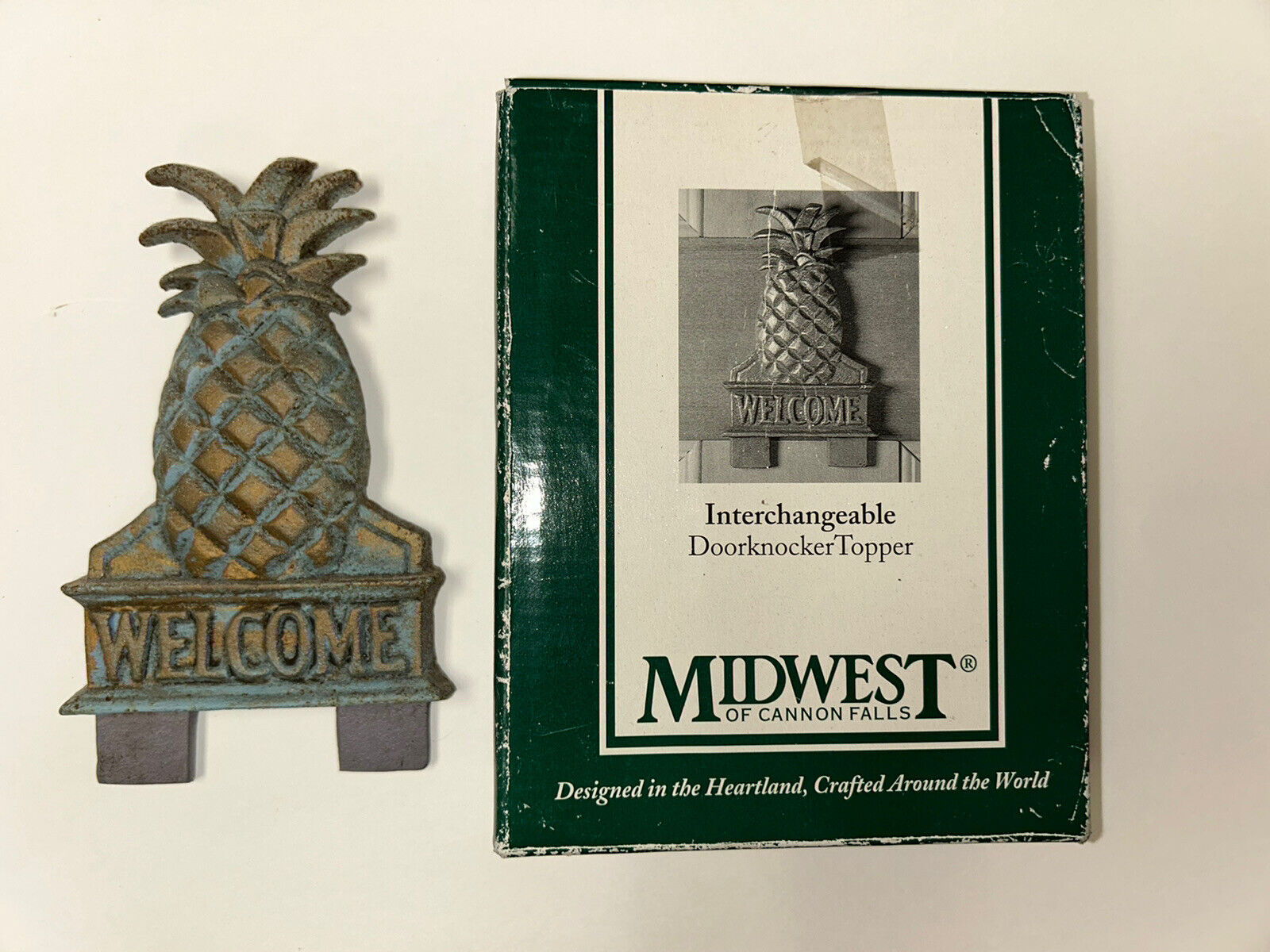 Midwest of Cannon Falls Doorknocker Topper Pineapple , Usa