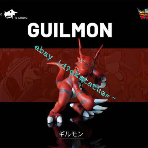T1 Studio Digimon Guilmon Resin Statue in stock H7.7cm TT Crew Studio Anime