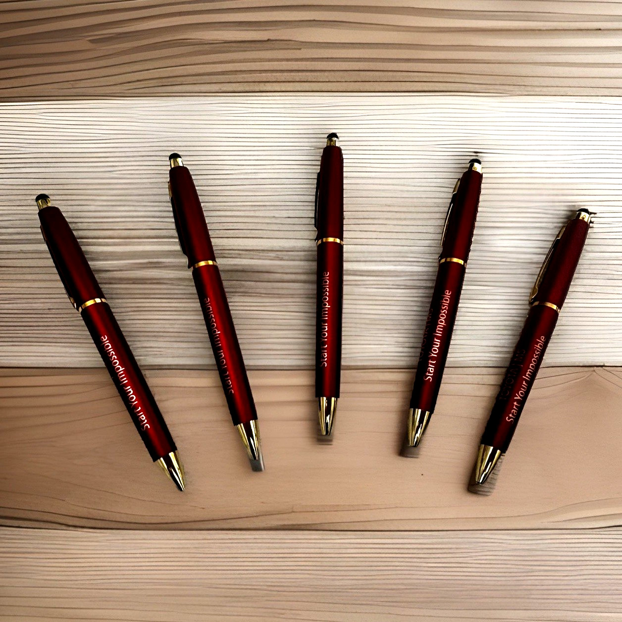 Lot of 10 TOYOTA Twist to Write Ink Pens Black Ink \
