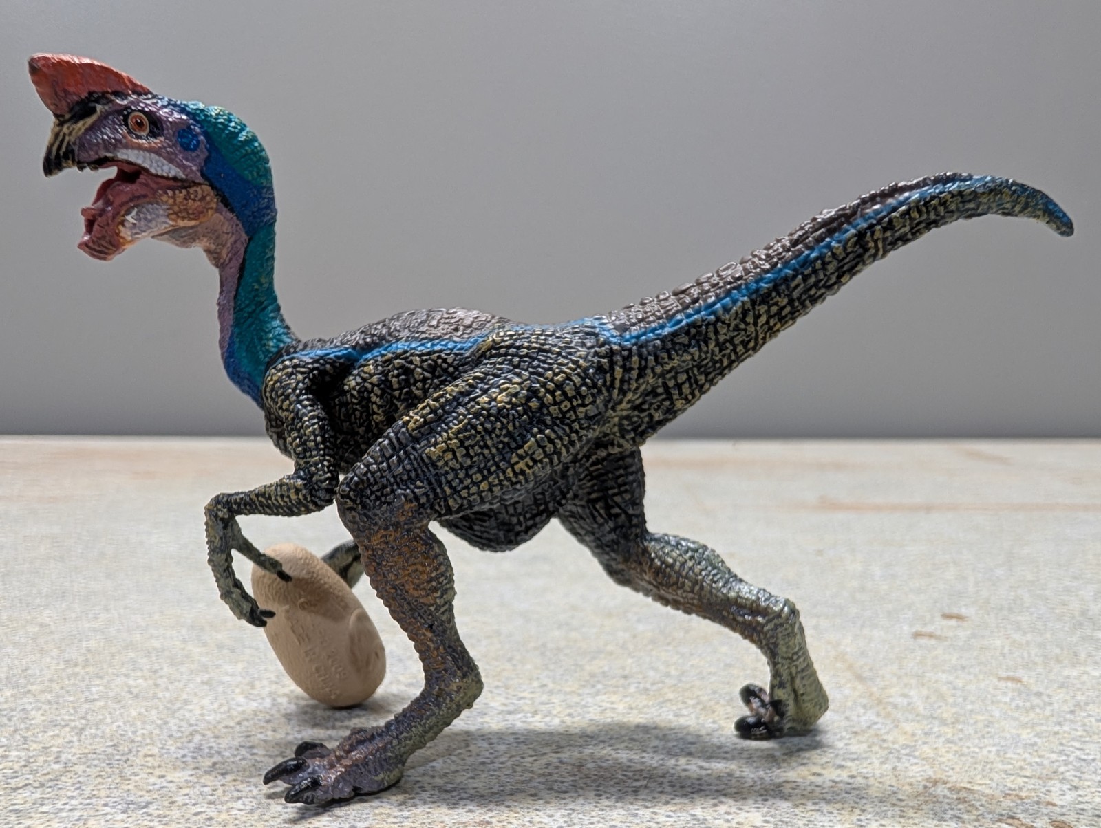 Papo Dinosaurs Oviraptor Blue Figure 2009