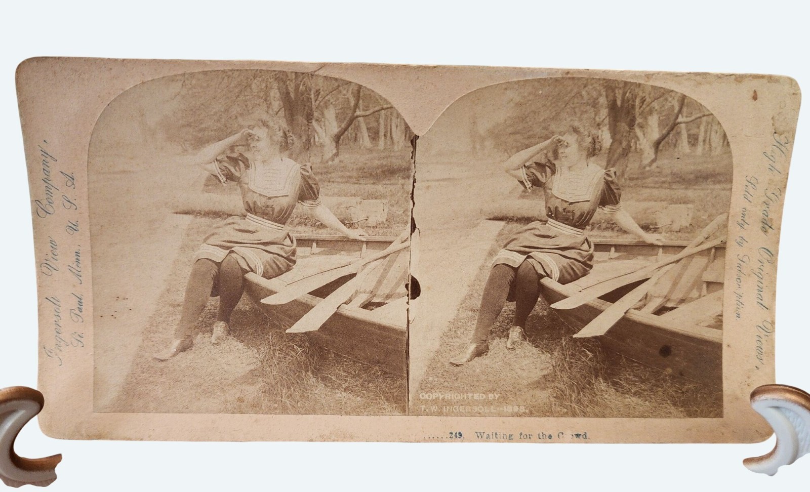 Antique 1899 T.W. Ingersoll Stereoview –