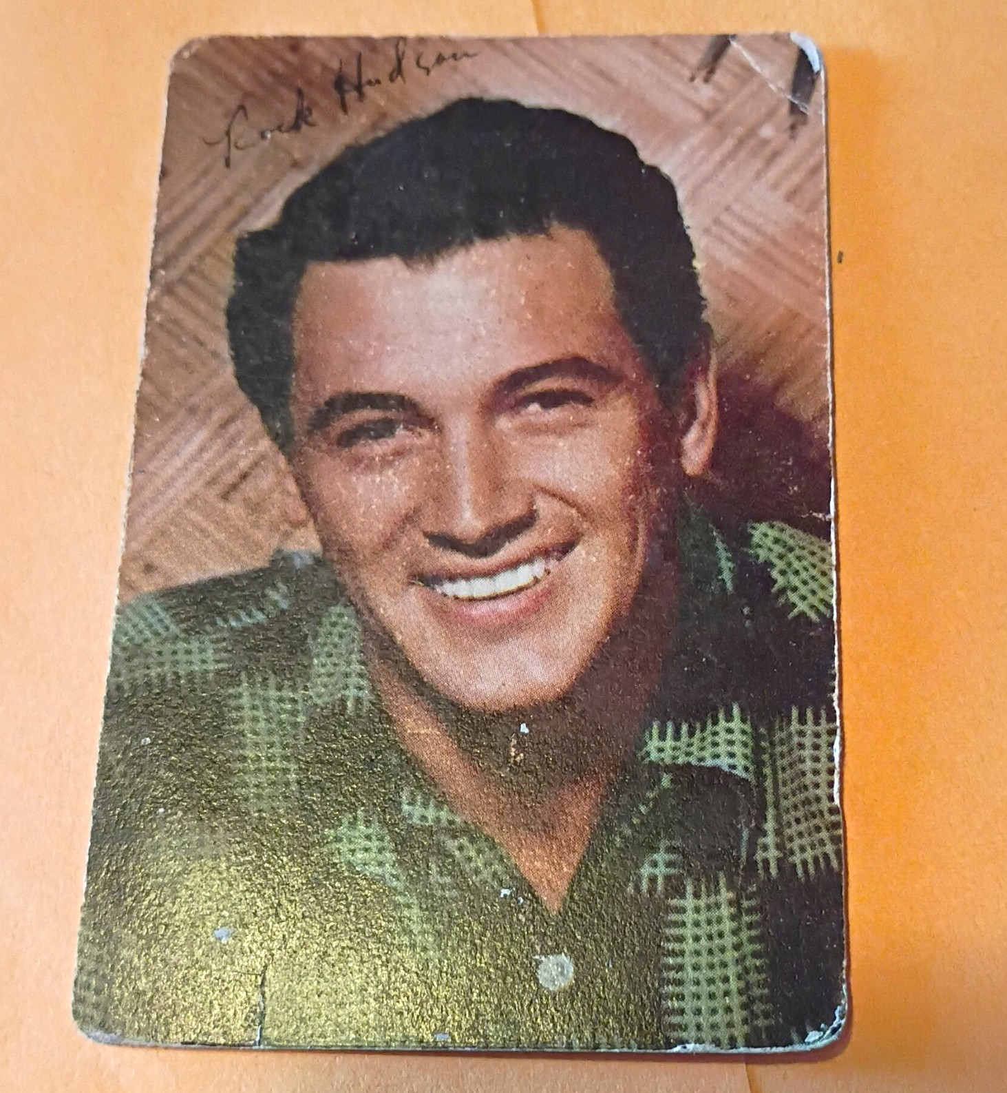 Mother's Cookies 1959 Movie Star Trading Cards #31 Rock Hudson Seminole Card