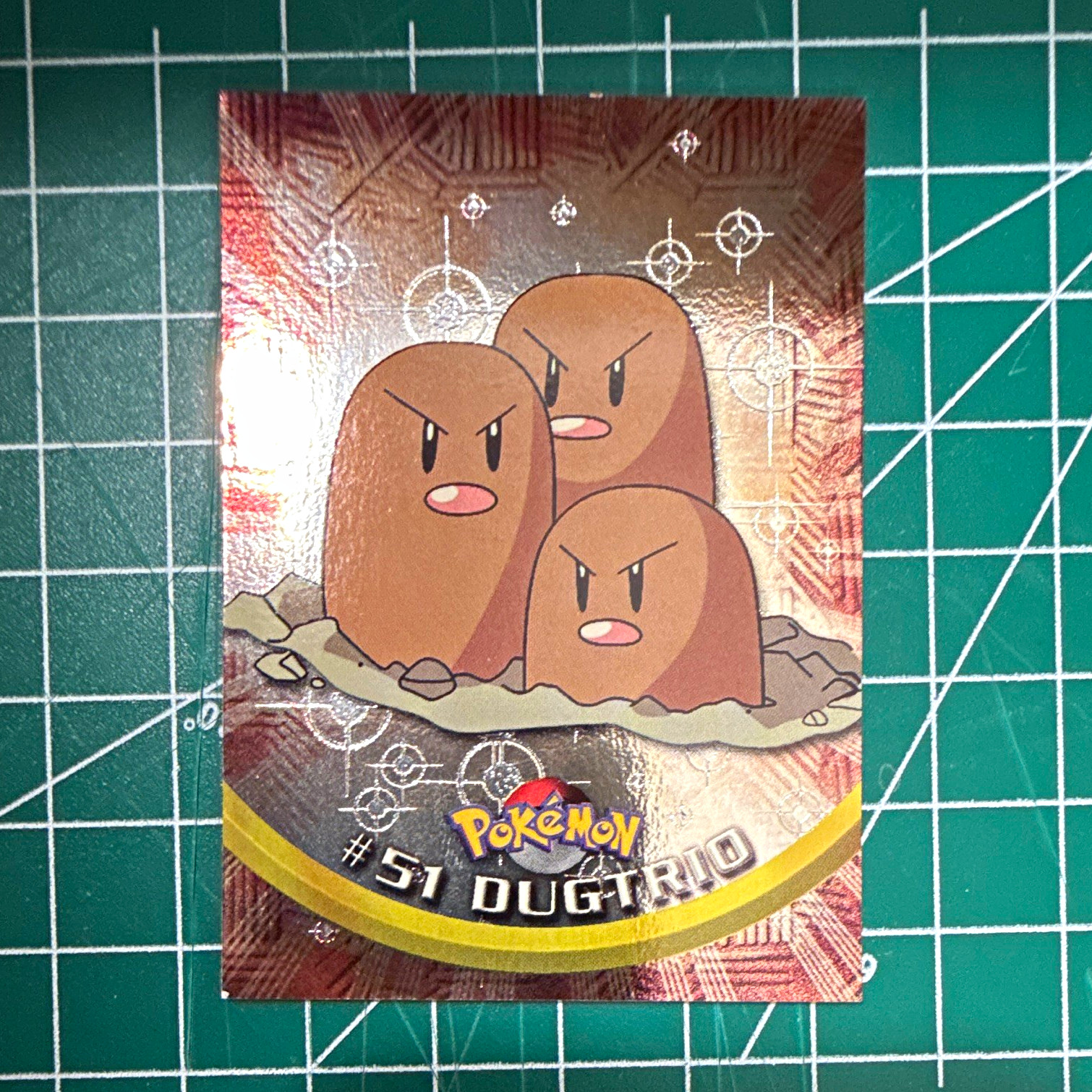 Topps 1999 Pokémon TV Animation Edition #51 Dugtrio Non-Sport Trading Card