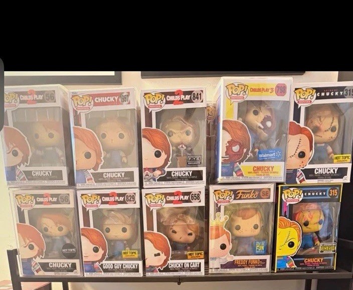 Funko Child\'s Play Chucky & Tiffany Mixed Lot Vinyl Figures Boxed Exclusives
