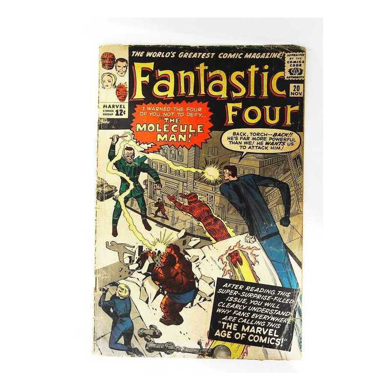 Fantastic Four (1961 series) #20 in Very Good minus condition. Marvel comics [c.