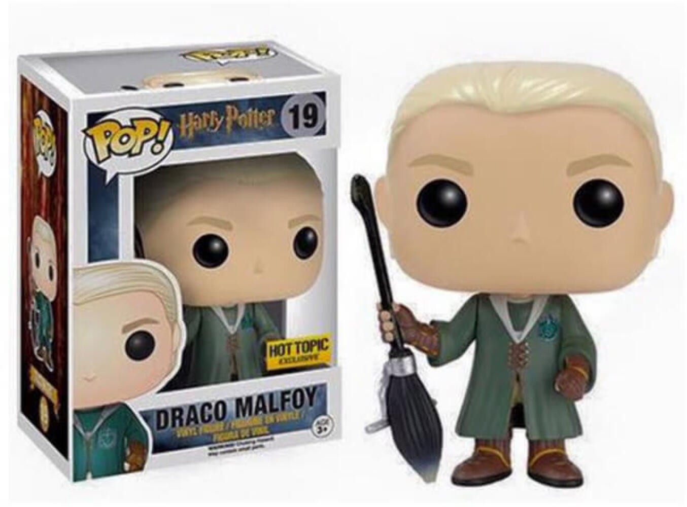 Funko POP Harry Potter: Draco Malfoy (Hot Topic)(Damaged Box) #19