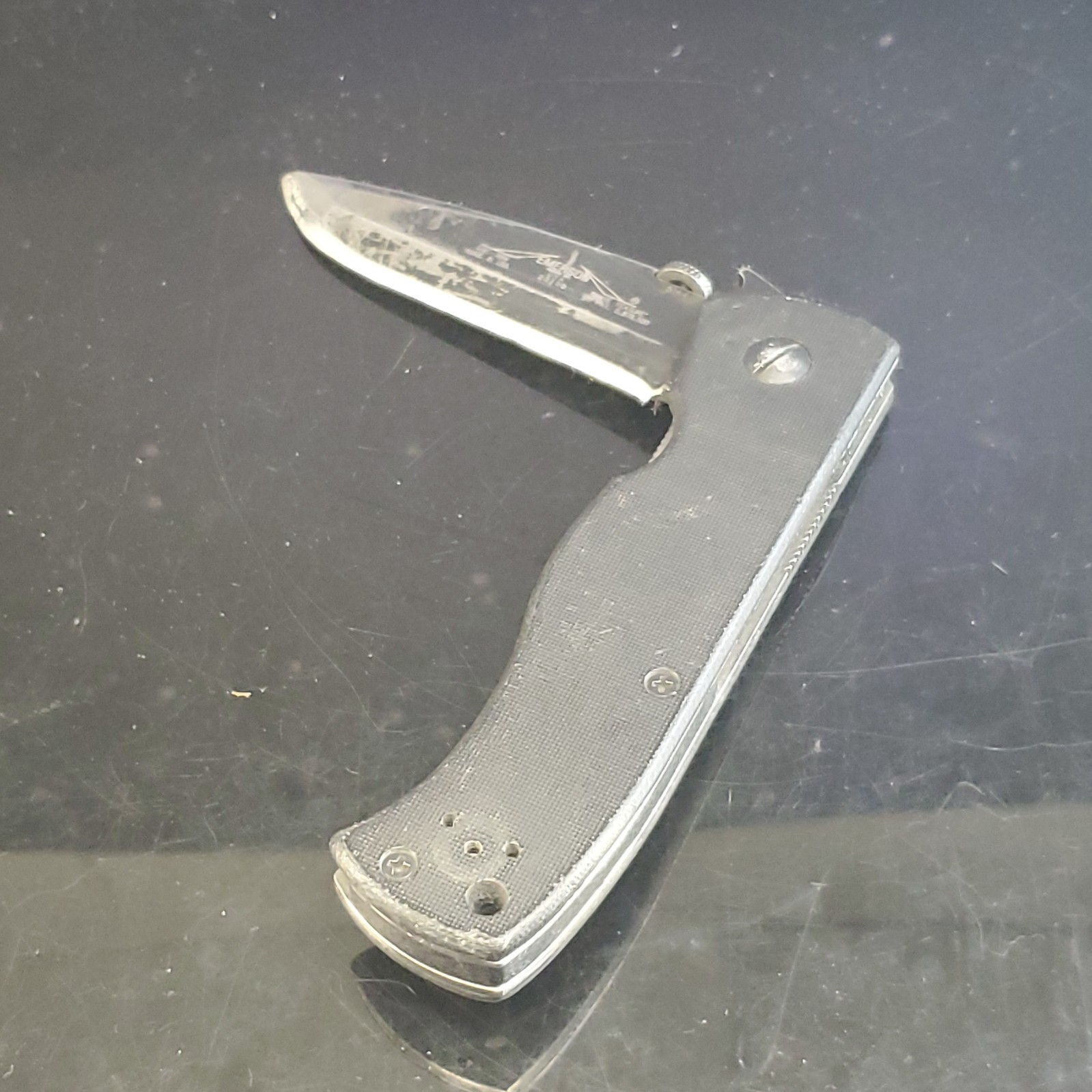 Emerson Cqc-7bw Knife Tanto Blade Wave Feature Black USA 2008