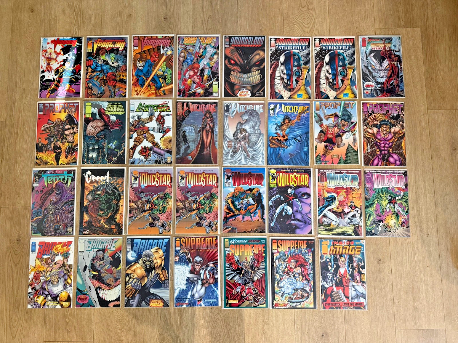 IMAGE COMICS (52) MEGA LOT-NM 90\'s Massive Reading Run-Savage Dragon, ++ IMAGE COMICS (52) MEGA LOT-NM 90\'s Massive Reading Run-Savage Dragon, ++