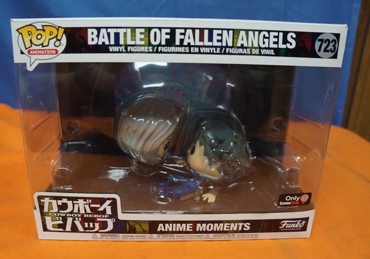 Funko Pop Moments: Cowboy Bebop Battle of Fallen Angels #723 GameStop Exclusive Funko Pop Moments: Cowboy Bebop Battle of Fallen Angels #723 GameStop Exclusive