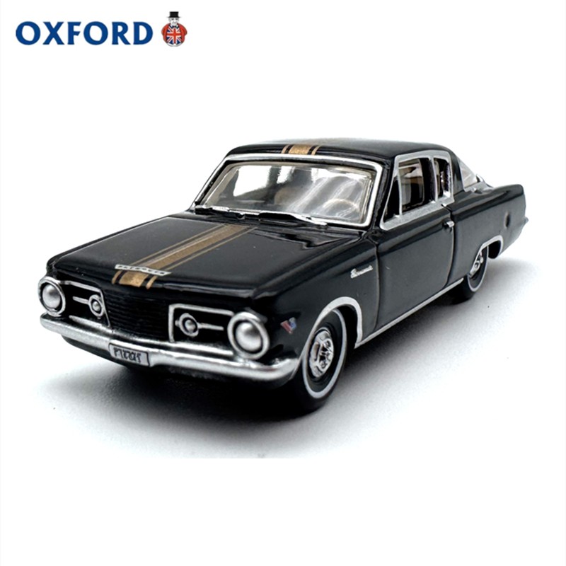 1:87 Black Plymouth Coupe | Vintage Alloy Die-Cast Model