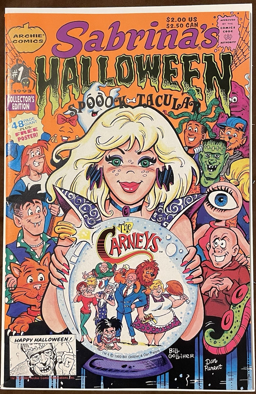 Sabrina\'s Halloween Spooktacular (Archie 1993) Reprints Madhoue 22 Spook-tacular