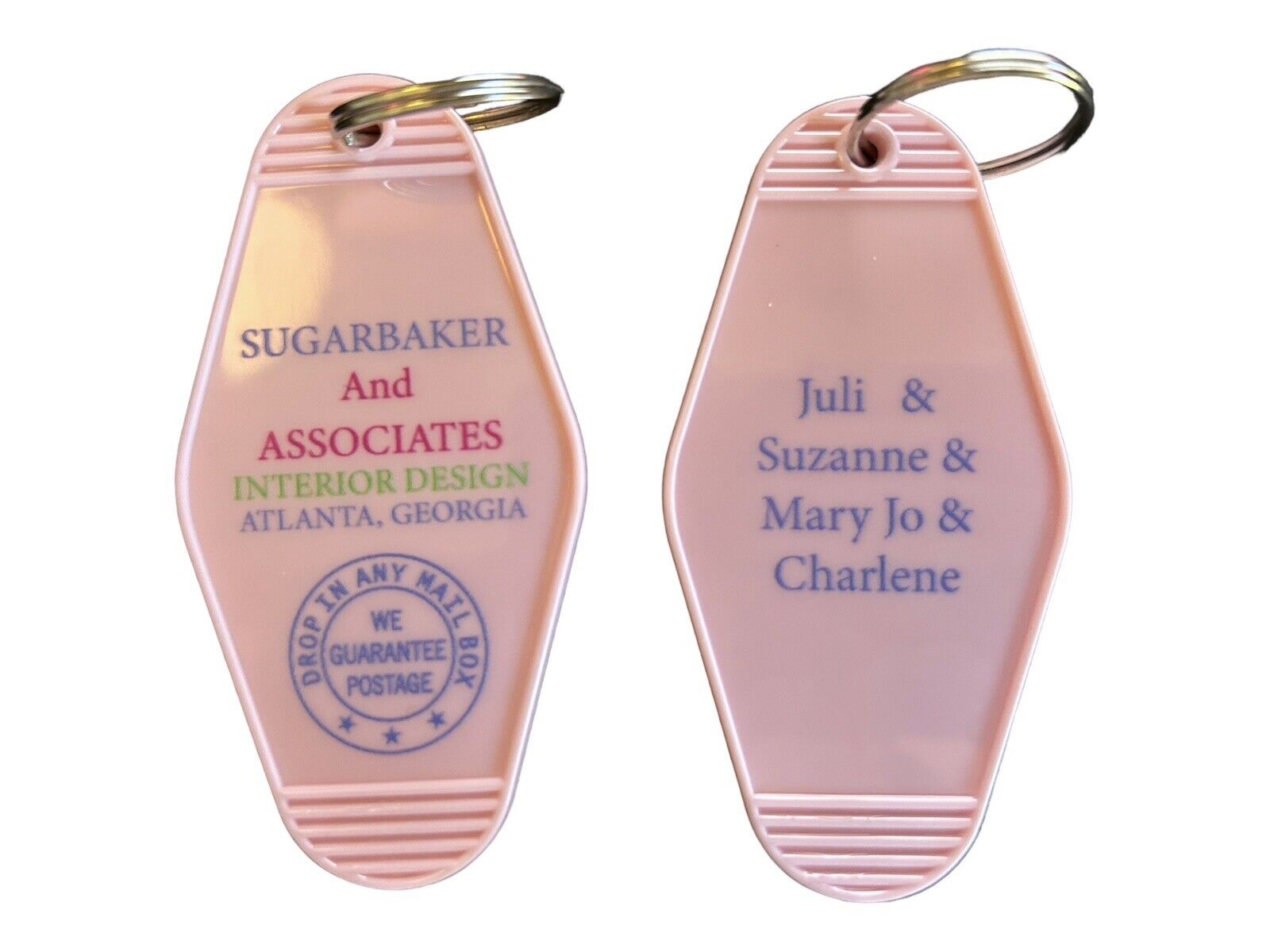 Designing Women Tribute Charm: Southern Style Key Tag